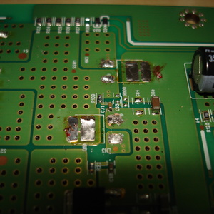 Transistor TO252 déssoudé