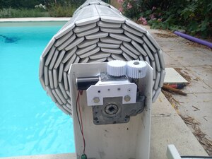 Montage à l'intérieur de la borne